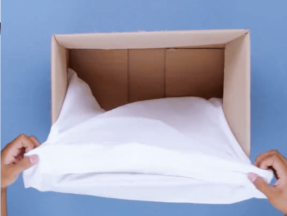 DIY Wohnidee - Schöne Wohndeko aus einer Kiste basteln
