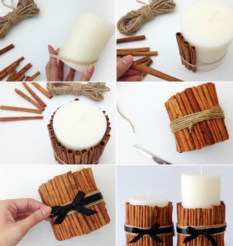 Diy Geschenke Weihnachten Vanille Zimt Kerzen Selber Machen Diydekoideen Diy Ideen 9122