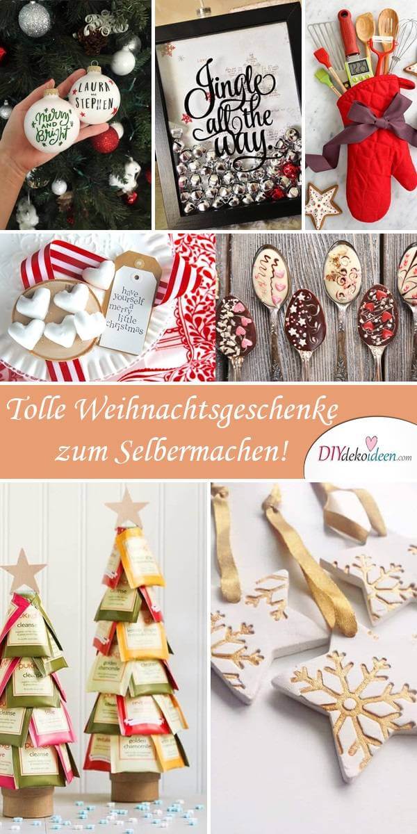 DIY Geschenke zu Weihnachten selber machen