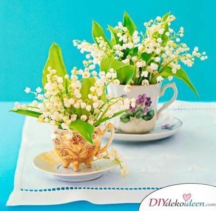 DIY Frühjahrsdeko-Ideen - Süße Teetassen