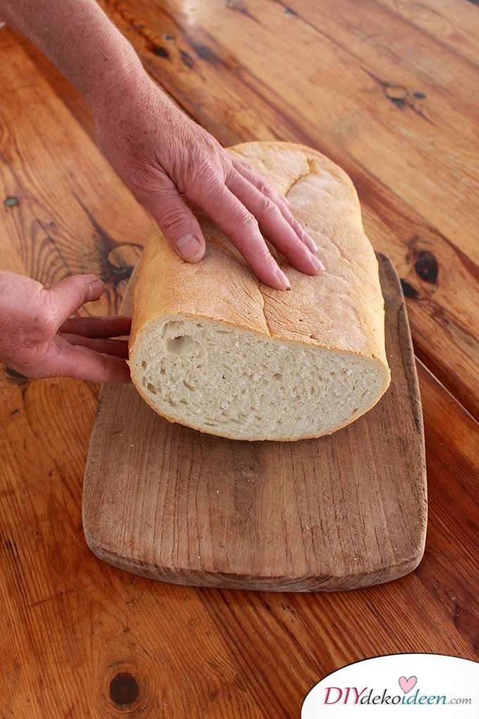 Haushaltstipps und Life-Hacks – Brot schneiden