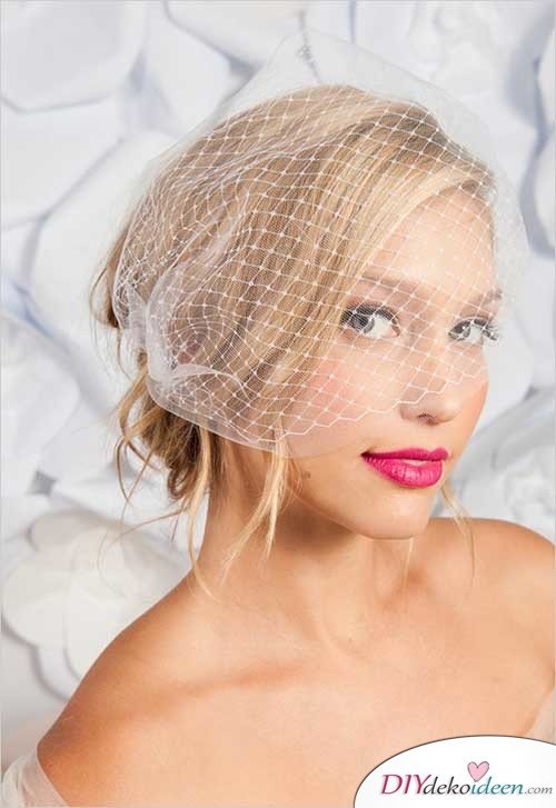 DIY Brautfrisuren für kurze Haare - Brautfrisurentrends 