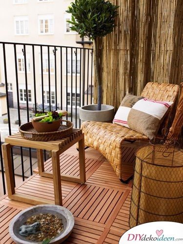 DIY Dekoideen für Heim und Garten - Balkon gestalten