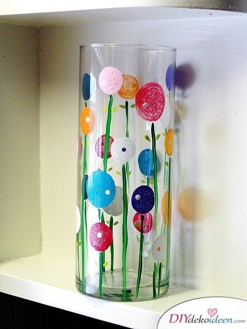 Günstige Geschenkideen - DIY Vase 