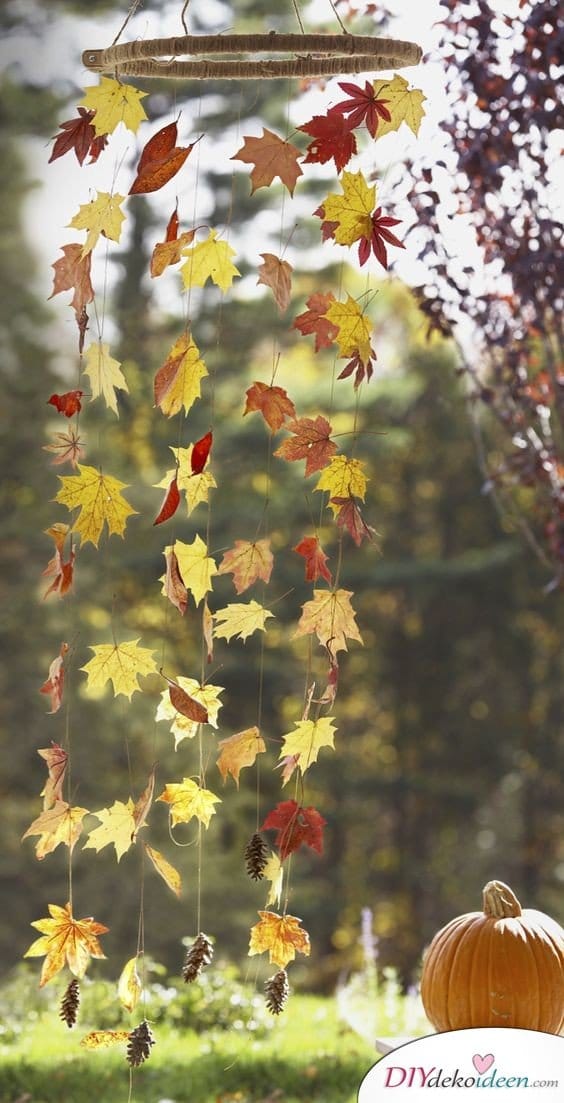 Herbstdeko selber machen - 15 DIY Bastelideen - Herbst basteln