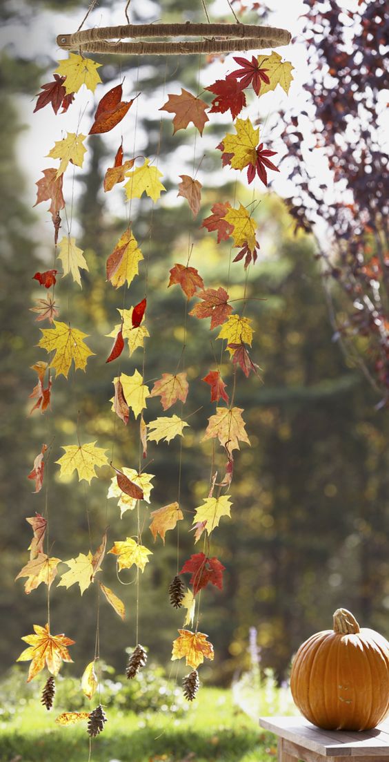 Herbstdeko selber machen - 15 DIY Bastelideen - Herbst basteln 