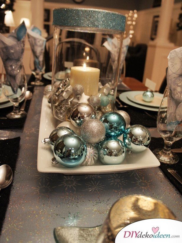 15 Tischdeko Ideen für Weihnachten - Deko Ideen Weihnachten Tisch dekorieren 