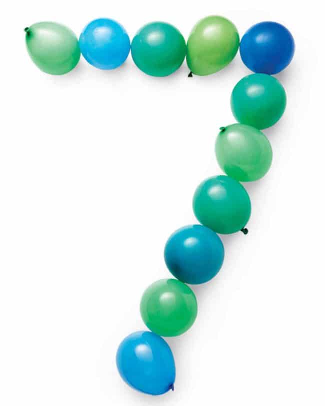 Geburtstagsparty DIY Deko - Kindergeburtstag -10+ Ideen Bastelideen Kinderparty Deko - Luftballons Deko