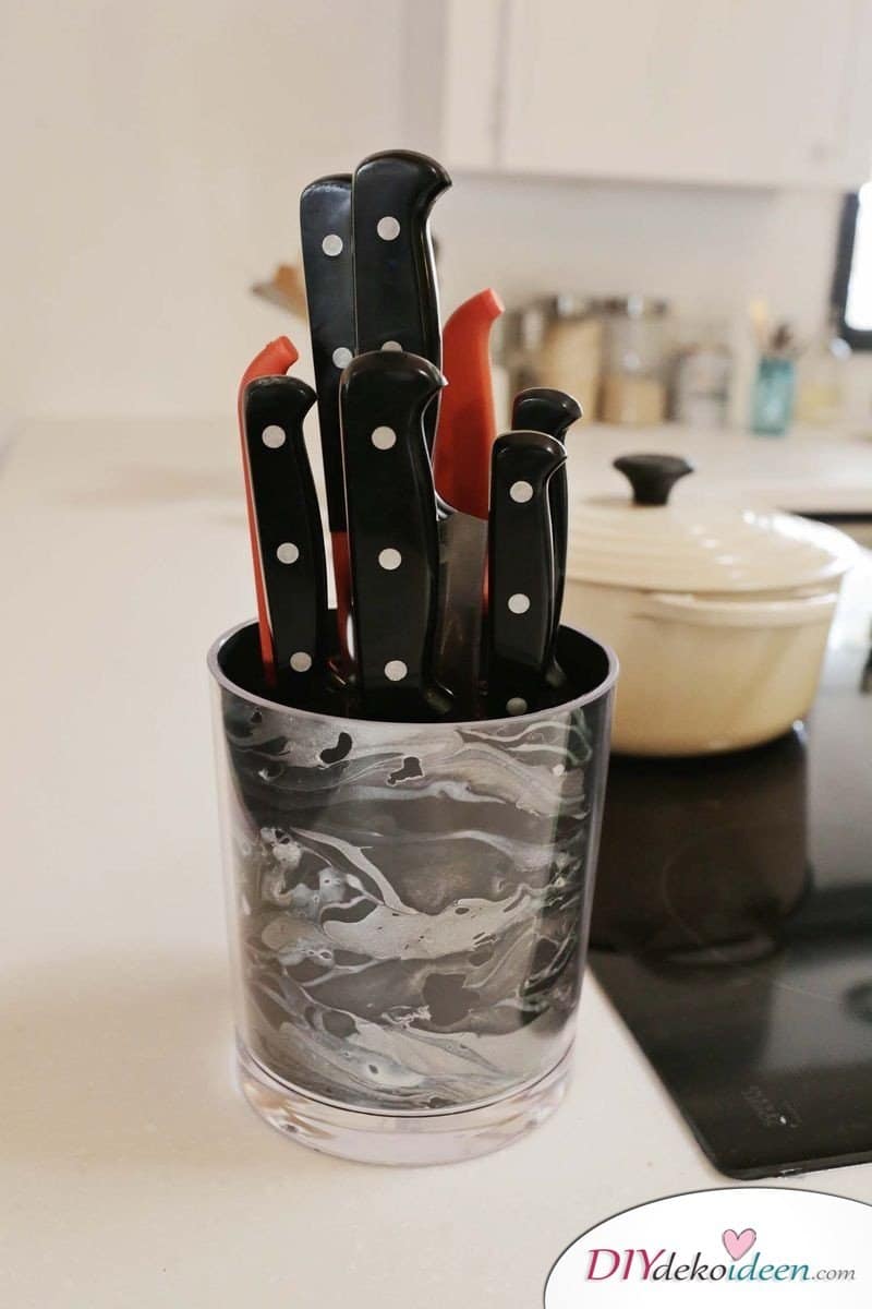 Messerhalter selber machen - Haushalt-Tipps und Tricks