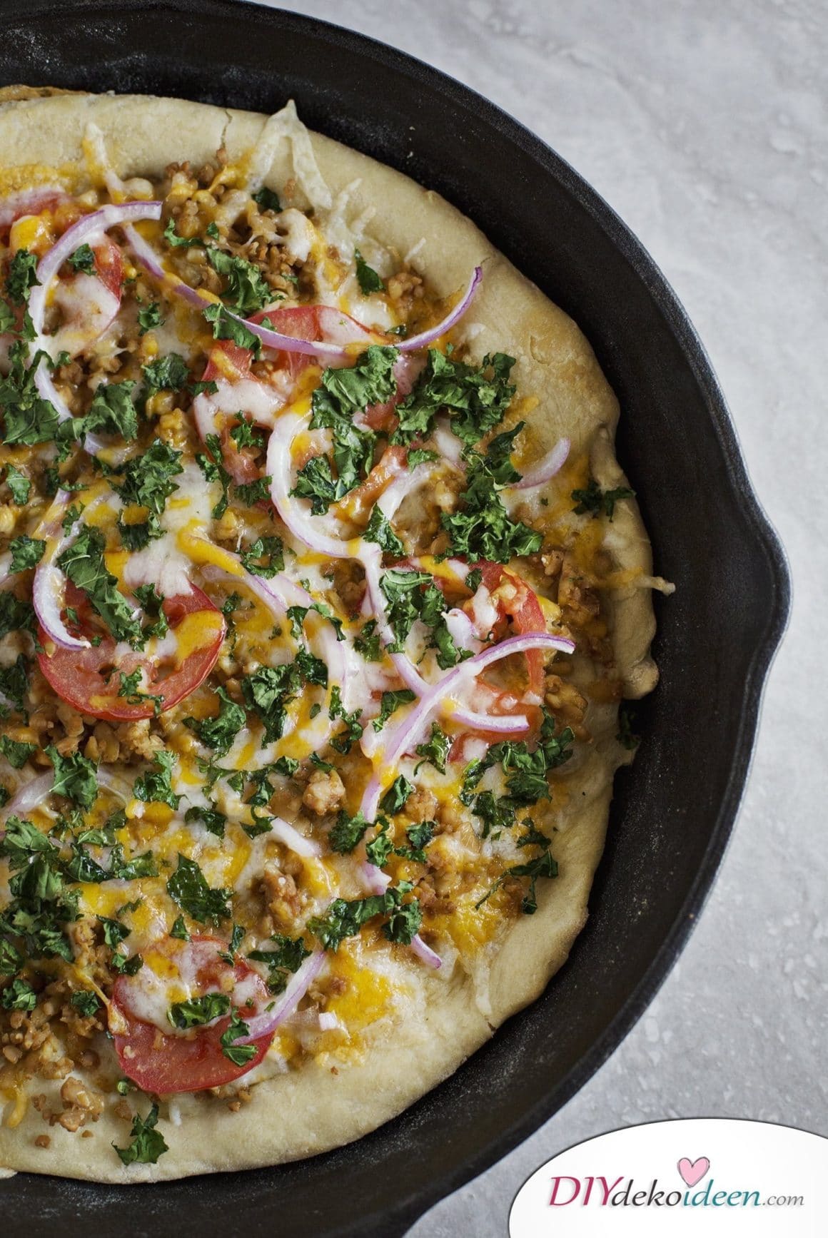 Diese Pizza beweist, dass die vegetarische Ernährung himmlisch ist