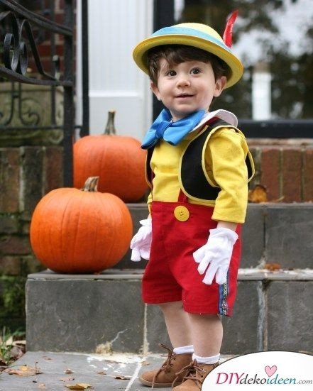 Pinocchio Kostüm für Karneval 