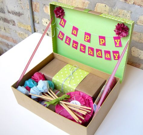 Birthday box - Birthday gift idea 