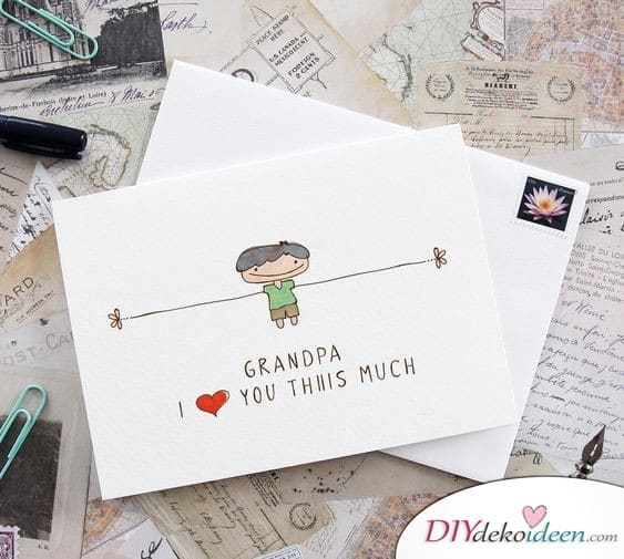 Geschenkideen für Opa – Ich hab dich soooo lieb