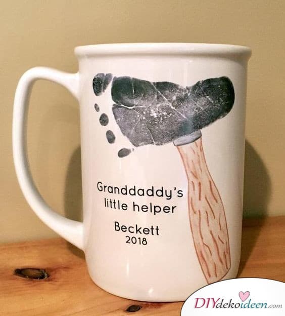 Kaffeetasse für Opa - Geschenk für Opa vom Enkel