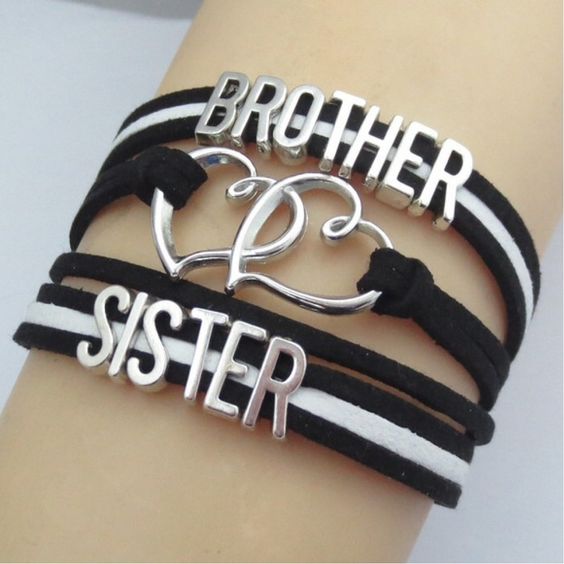 Bruder-Schwester-Armbänder - Geschenkidee