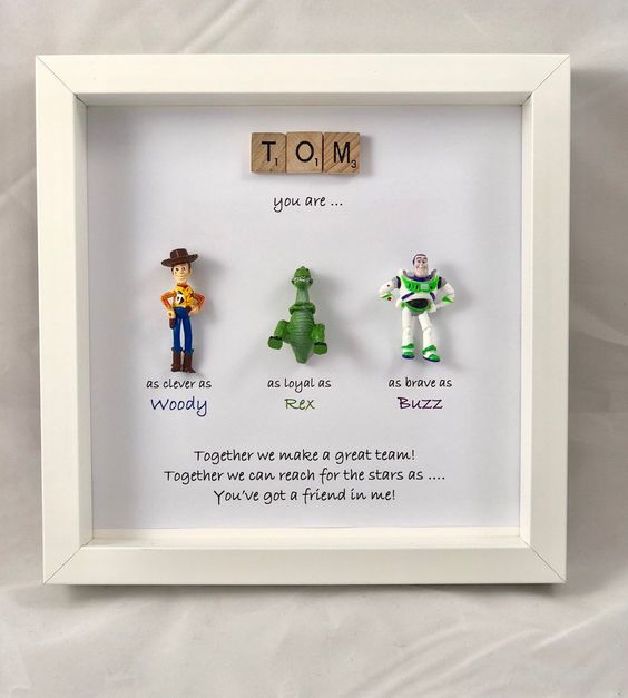 Toy Story – Bild – Geschenk selbermachen