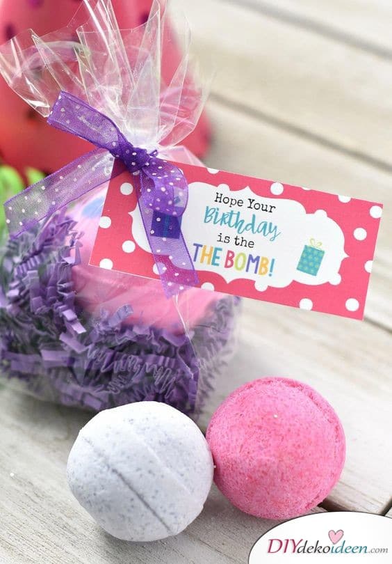 Bath Bombs - Gift Ideas for Women for Birthday 
