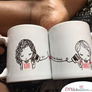 Freundschaftskaffeetassen – Geschenkideen