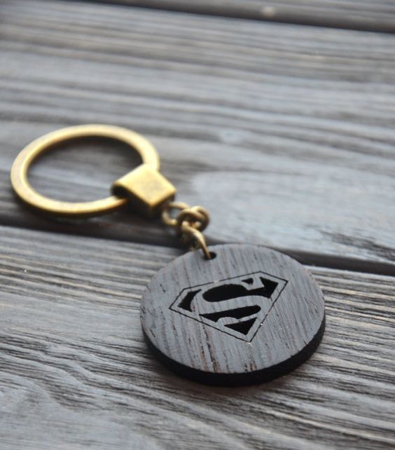Superman keychain - gift for the little brother 