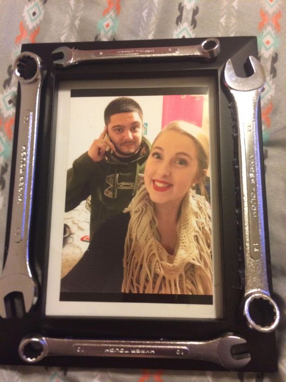 Gift for the Brother - Screw Key Picture Frame 