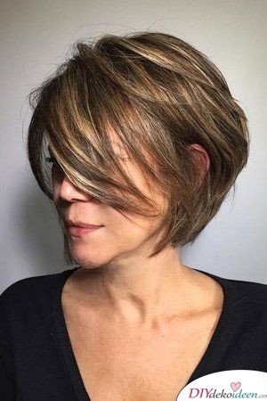 Hairstyles for women from 50 - Bobs 