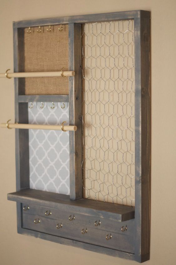 Organize Jewelry - Machine Wire and Hooks 