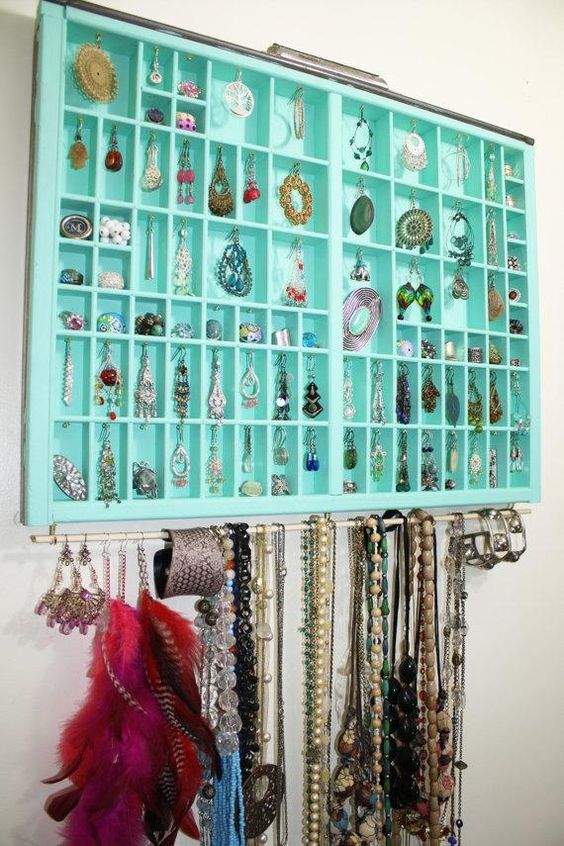 Jewelry counter from one display case 