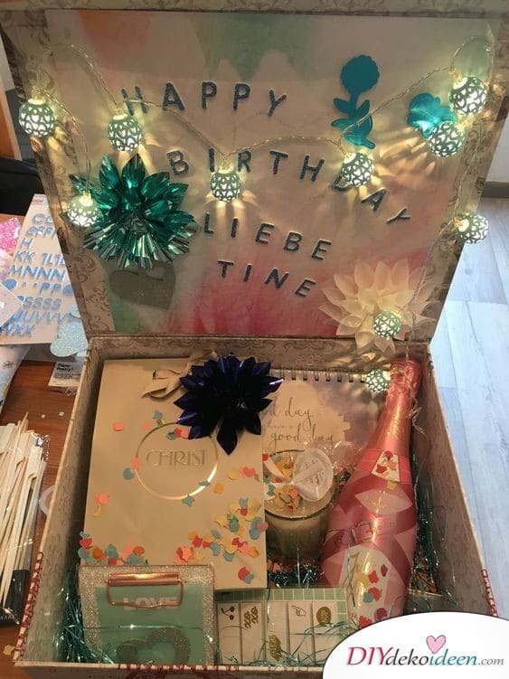 Geburtstagsgeschenke Ideen – Geschenkebox