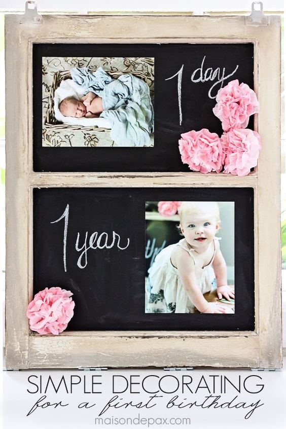 Photo Frames - Personalized Gifts for 1 Birthday 