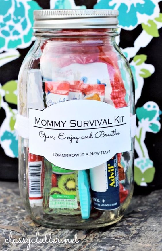 Mom's Survival Set - Birthday Gifts for Mom 