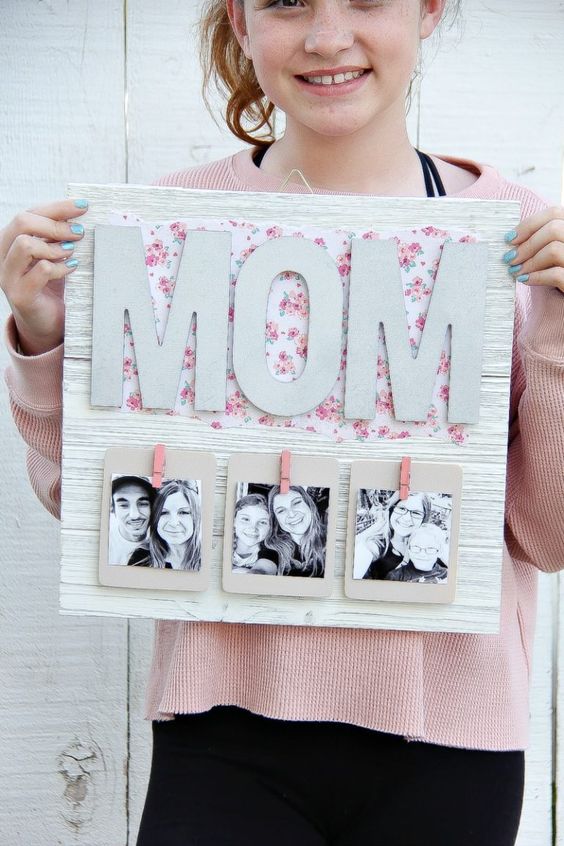 Sweet Picture Frames - Birthday Gifts for Mom 