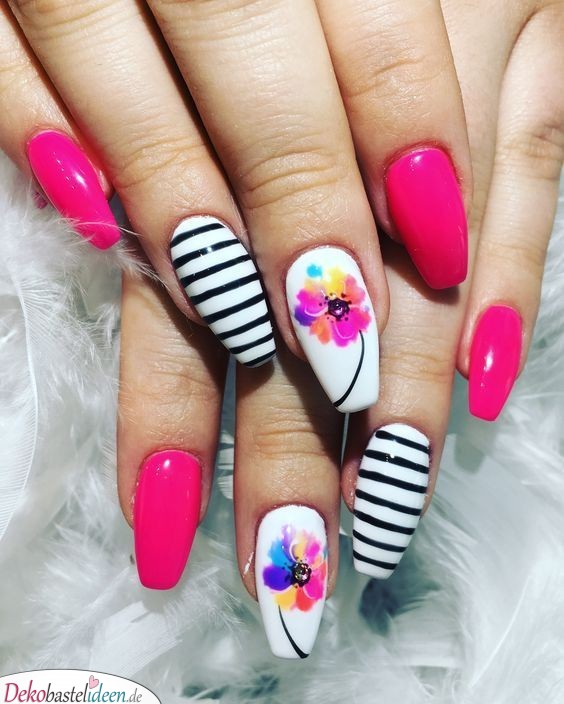 Color Nail Design for Summer 