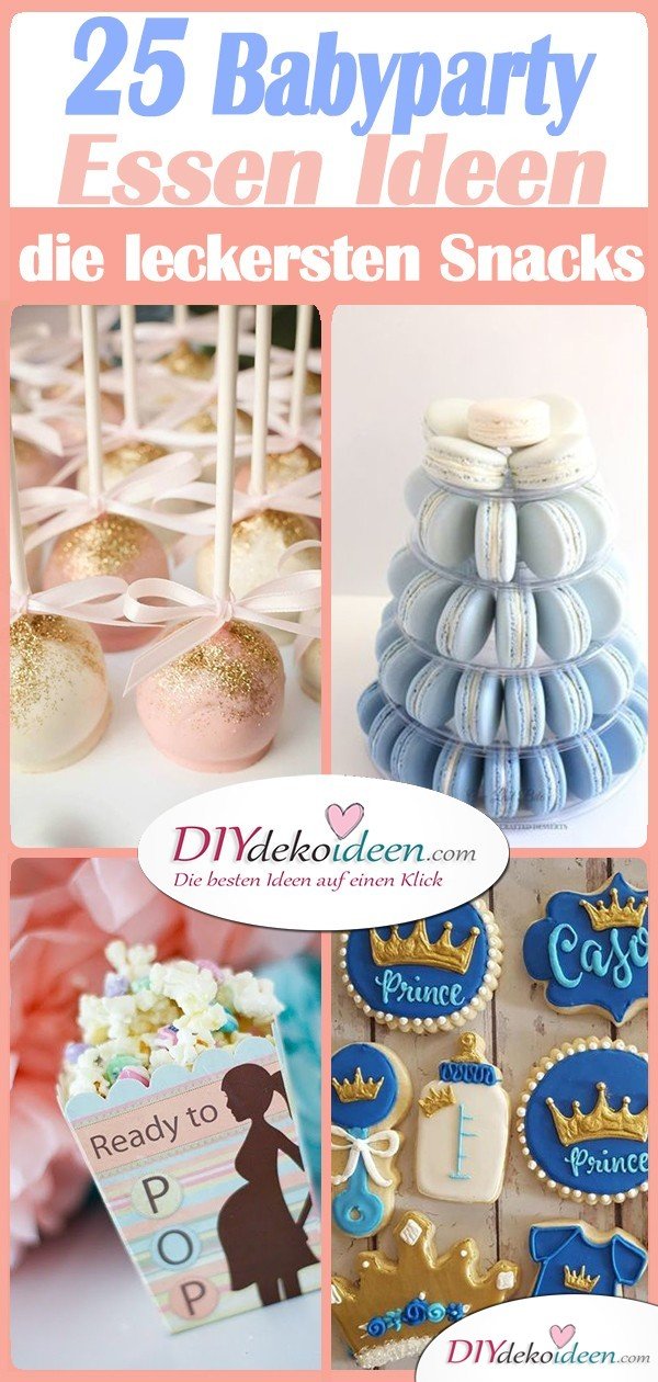 Essen Fur Babyparty Die 25 Leckersten Snacks Fur Die Baby Shower