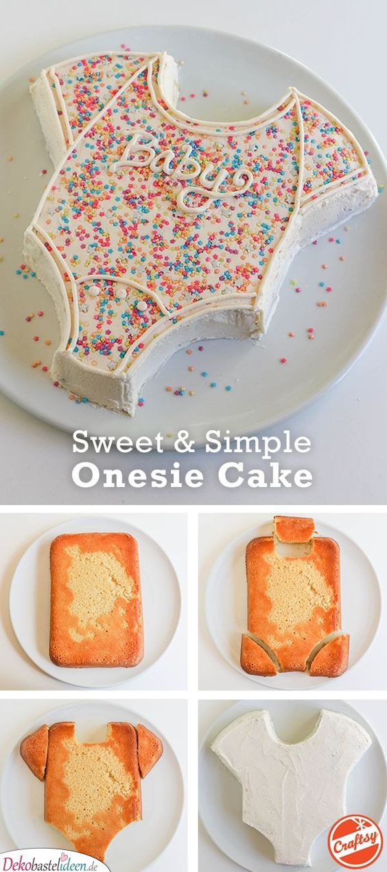 Süß und einfach – Strampler-Kuchen