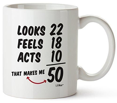 Originelle Geschenke zum 50. Geburtstag – Kaffeetasse