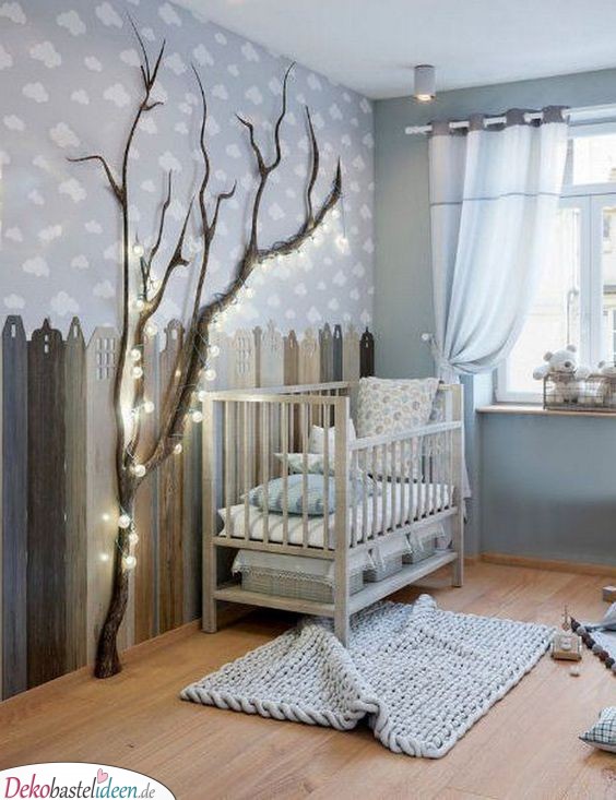 Wunderschöne Kinderzimmer Ideen für kleine Zimmer – Lichterbaum