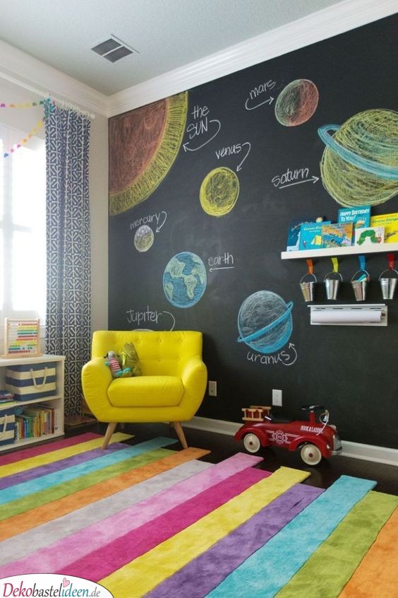 Eine Riesentafel - Kinderzimmer Wanddeko