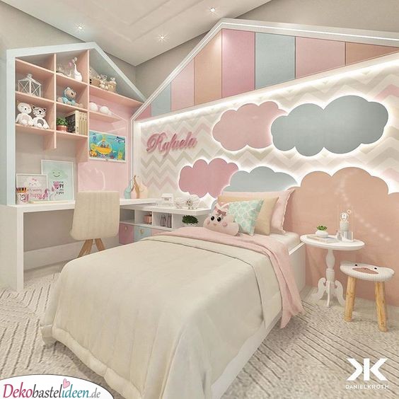 Große Wolken für ein einzigartiges Kinderzimmer