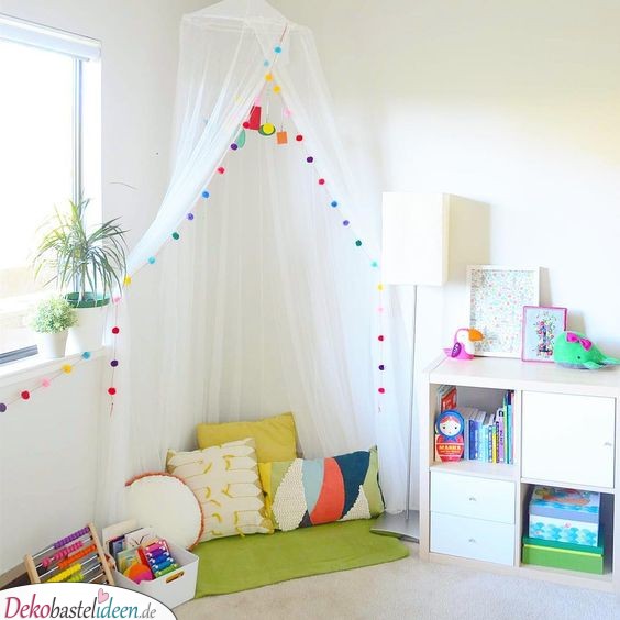 Ein Spielzelt - Kinderzimmer Ideen für kleine Zimmer