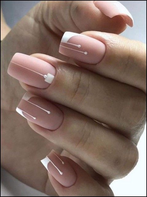 Small Tropics - Wunderschöne French Nails 