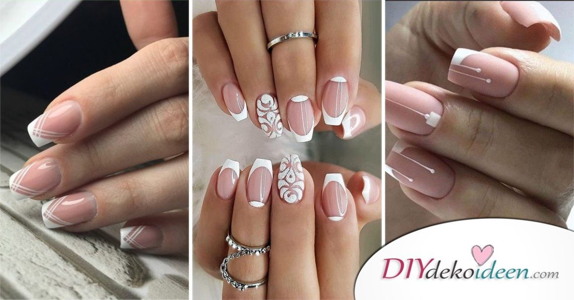 35 Wunderschone French Nails Franzosische Manikure Leichtgemacht