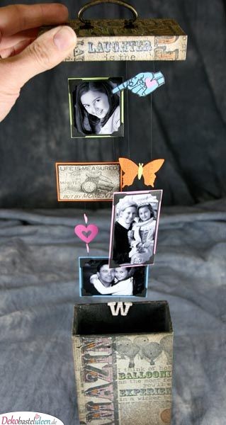 Ausklappbare Fotobox - Geschenke für Frauen zum Geburtstag