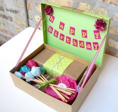 Birthday Box - Gift Ideas 18. Birthday Tag 