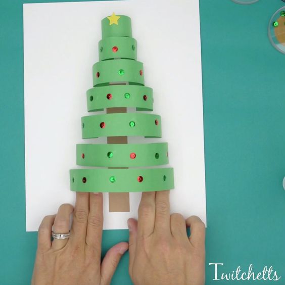 Schön und einfach – 3D Weihnachtsbaum