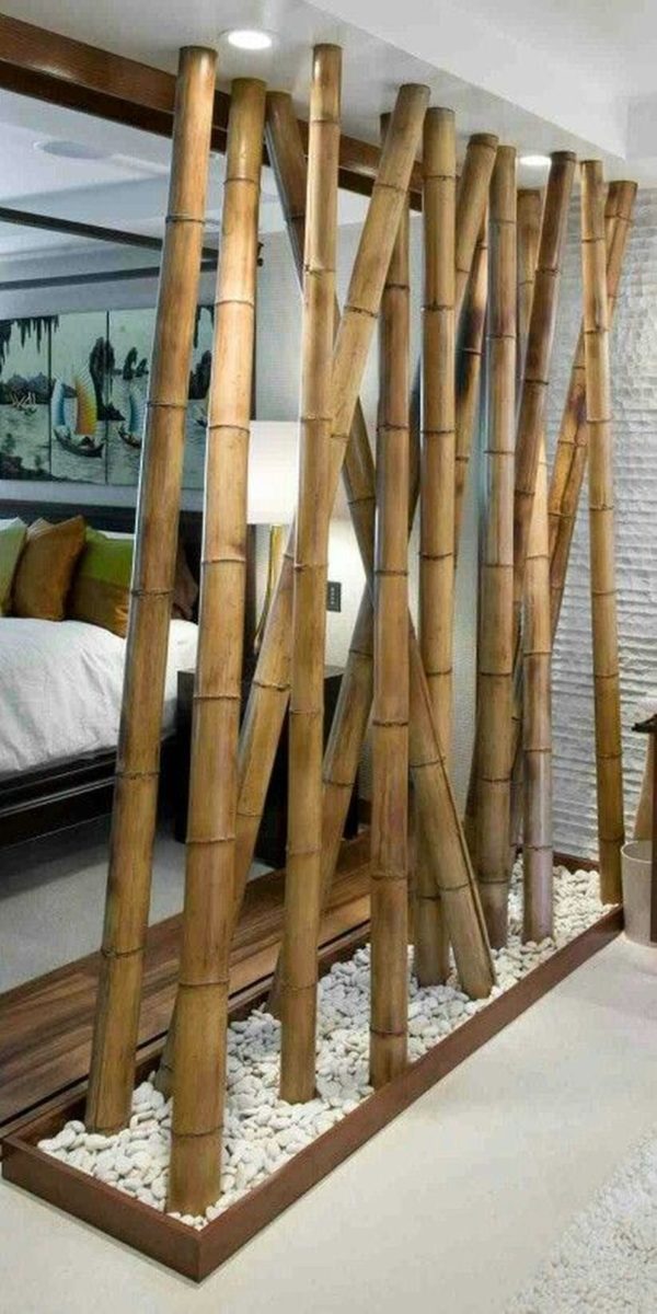 Bambus Raumtrenner Ideen für eine exotische Atmosphäre