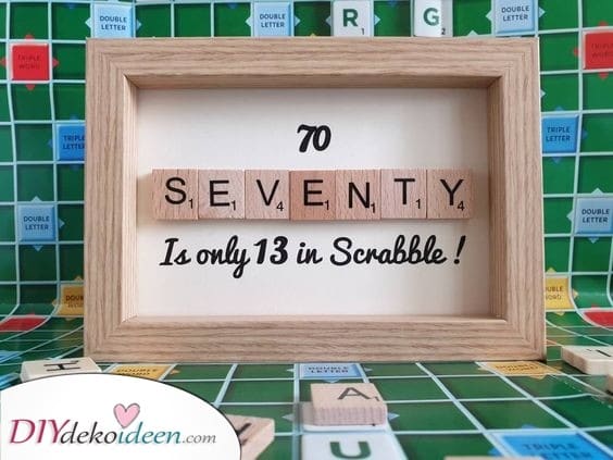 70 ist nur 20 beim Scrabble