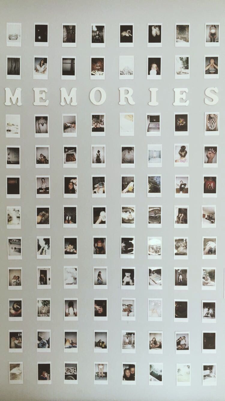 Zusammenstellung schöner Erinnerungen - Polaroids