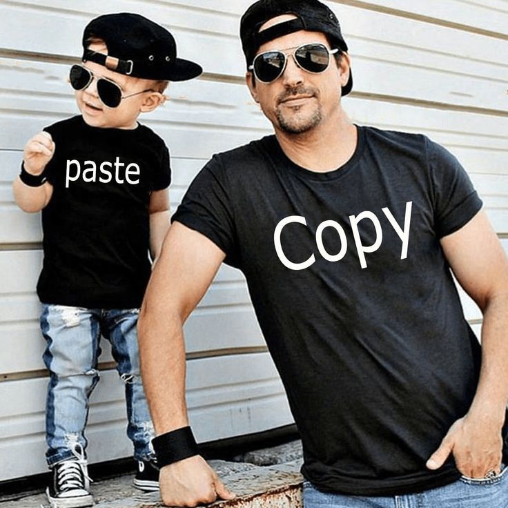 Süße T-Shirts – Für Papa und Kind