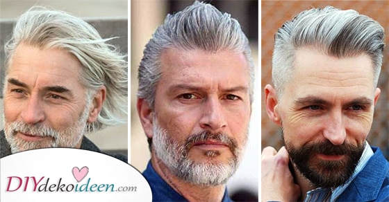 20 Frisuren Für Ältere Männer Mit Grauen Haaren - Frisuren Für Männer Ab 60