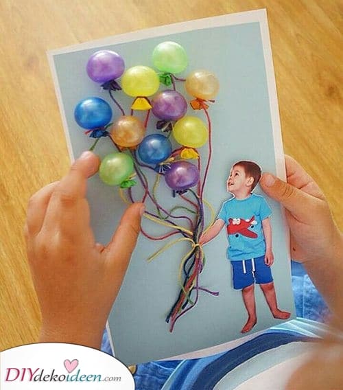 Eine Karte voller Ballons – Beste Geburtstagskarten
